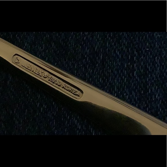 🦋 LENOX 18/10 flatware, 5 pc service for 8 with extra serve spoon & fork - Picture 10 of 10